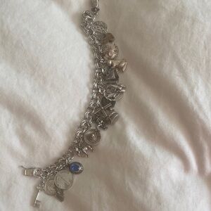 Silver Charm Bracelet